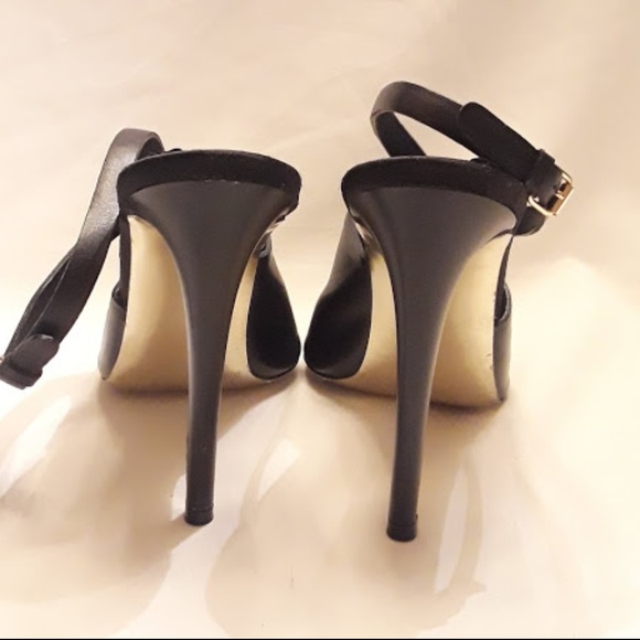 Stella McCartney Vegan Leather Cutout Sandals - Picture 6 of 8